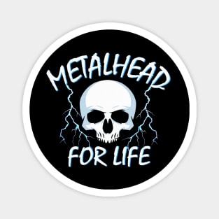 Metalhead For Life Magnet